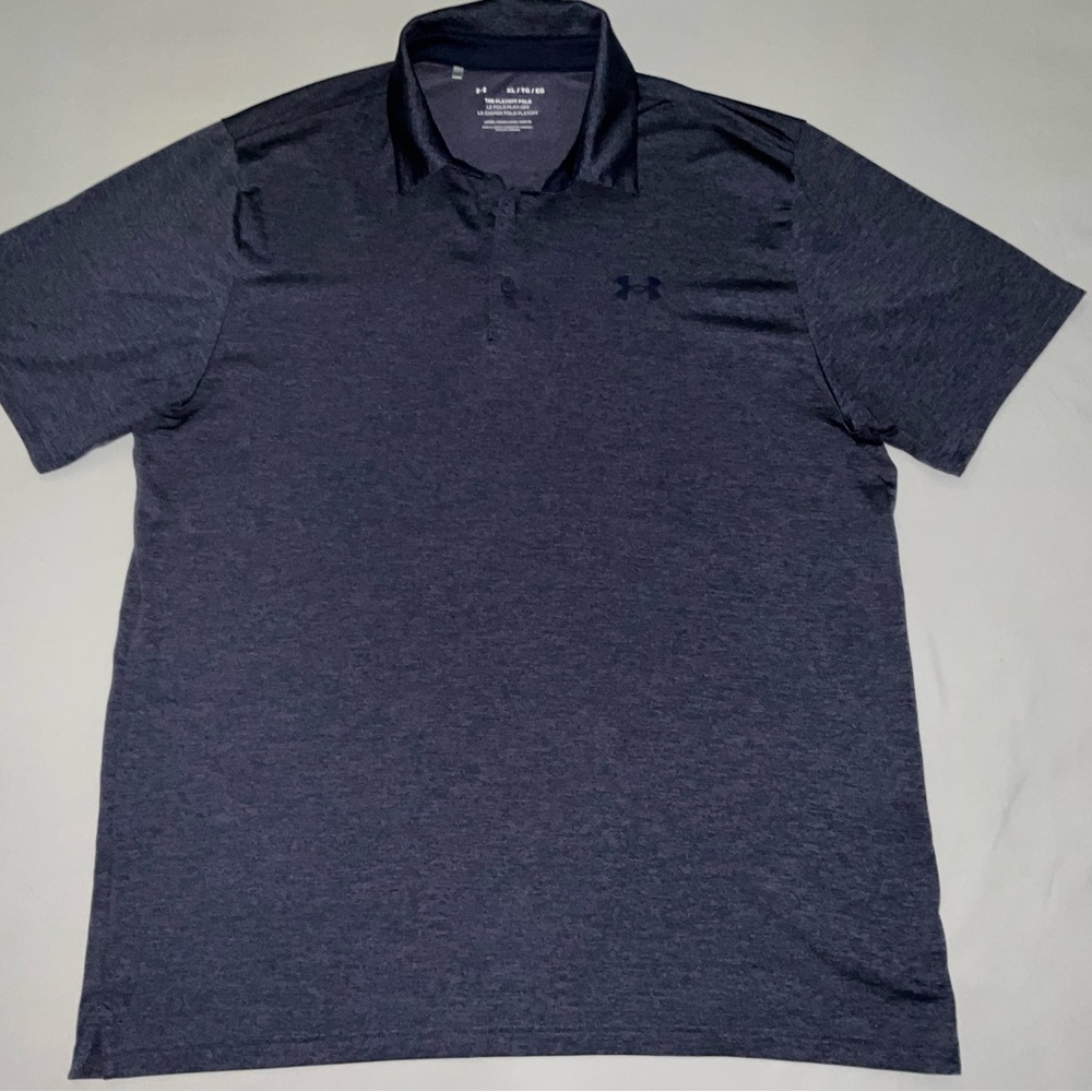 Under Armour Men's Dark Blue Polo Shirt